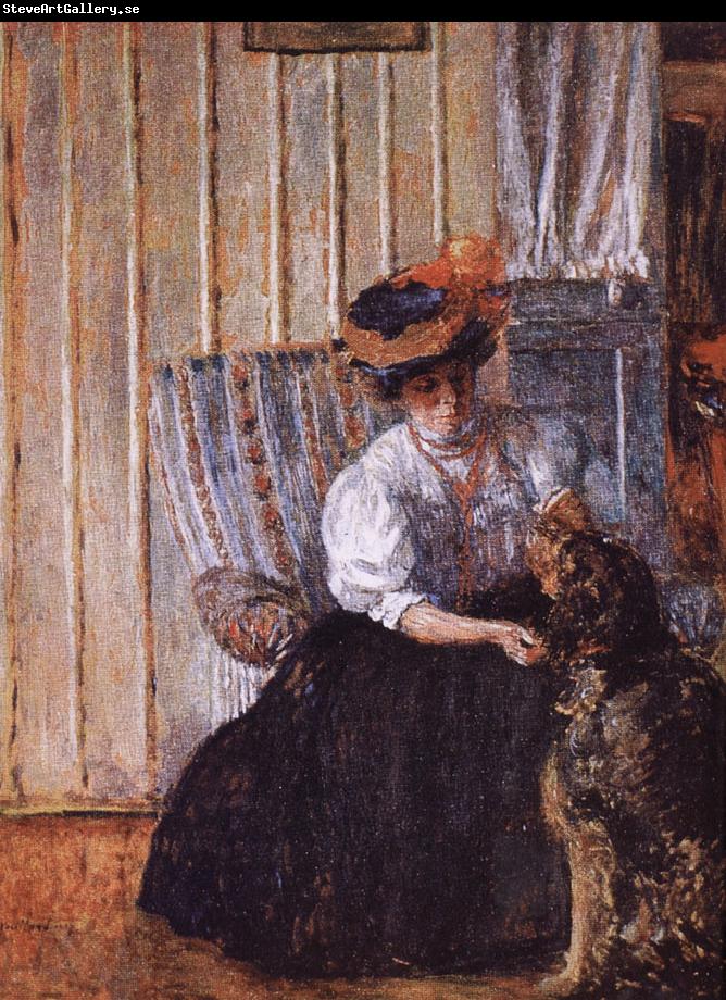 Edouard Vuillard Her dog